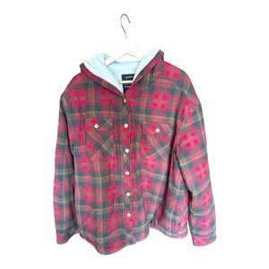 Men's Rocky Mountain Flannel Company Plaid Sherpa lined Jacket